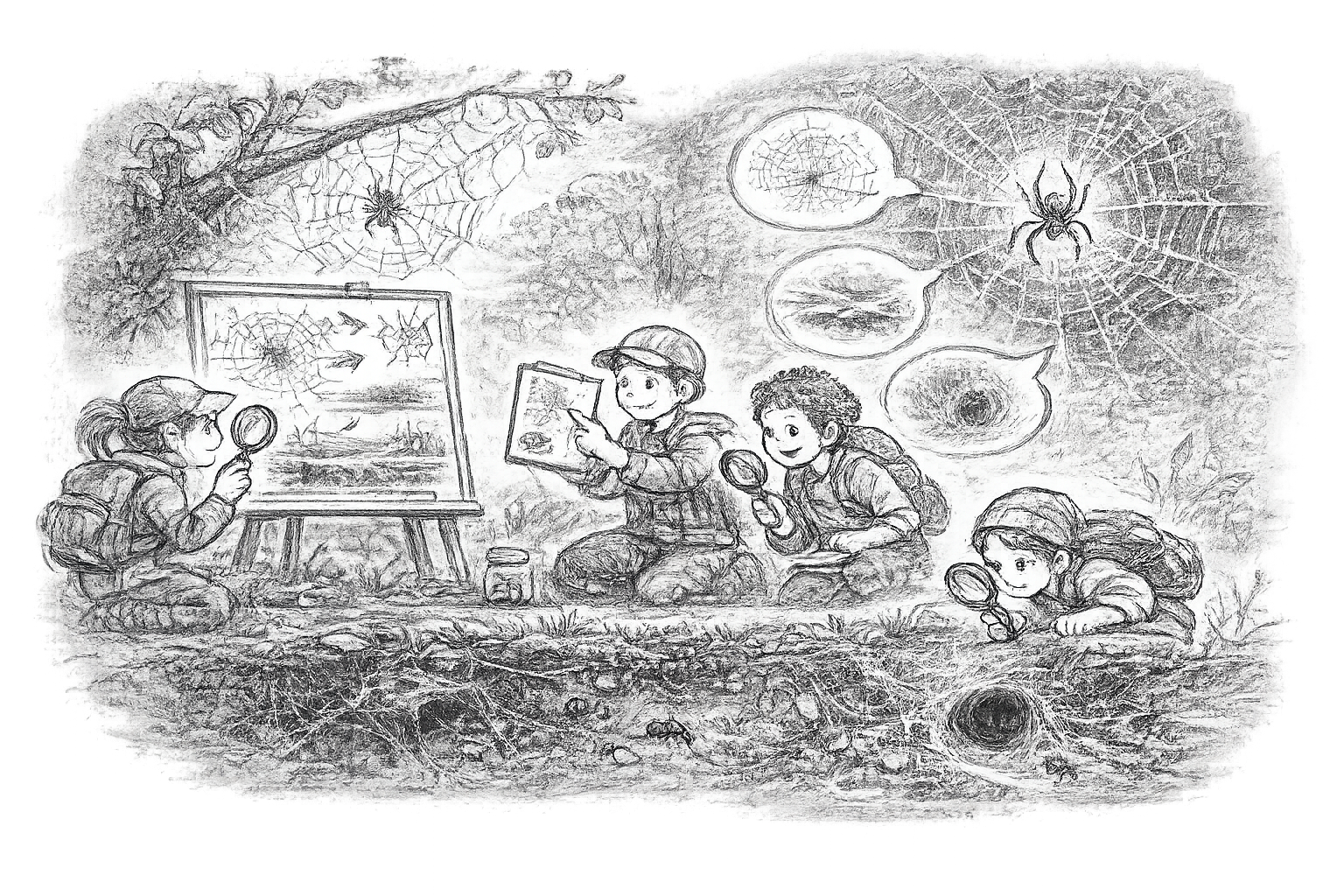 AS13 | Dans la toile des araignées