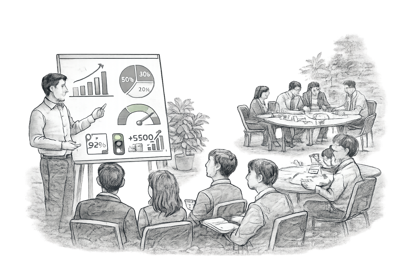 1) Awareness-raising & in-company workshops